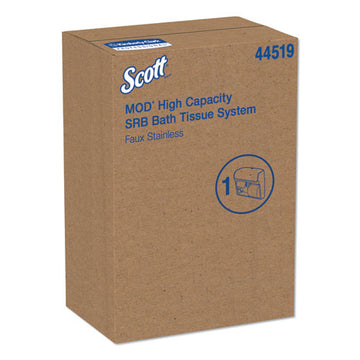 Scott® Pro High Capacity Coreless Srb Tissue Dispenser,11 1-4 X 6 5-16 X 12 3-4,faux Ss freeshipping - TVN Wholesale